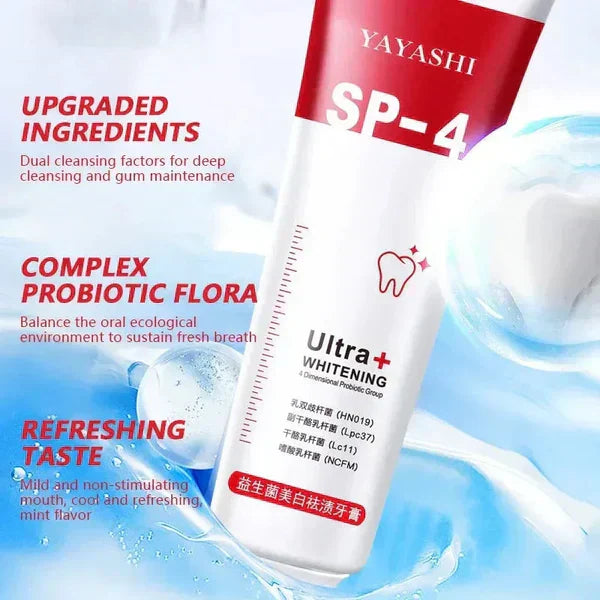 SP4 Intense teeth whitening toothpaste