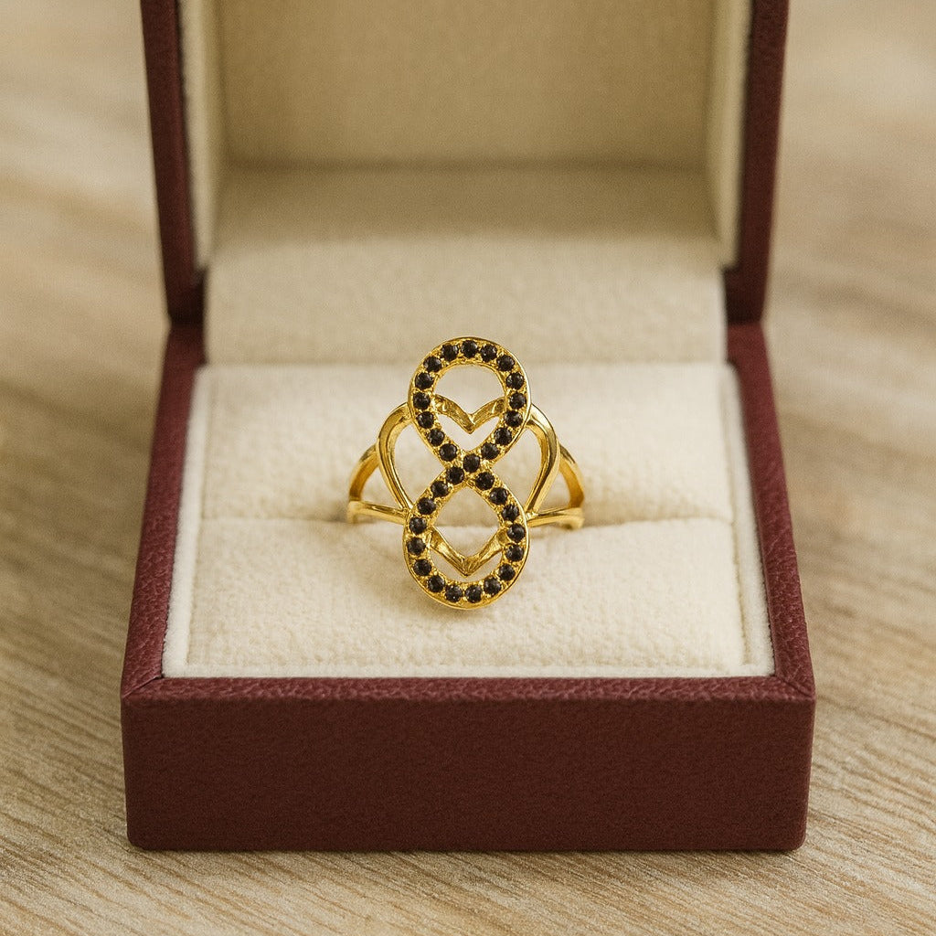 Zircon Ring-131 (Black)